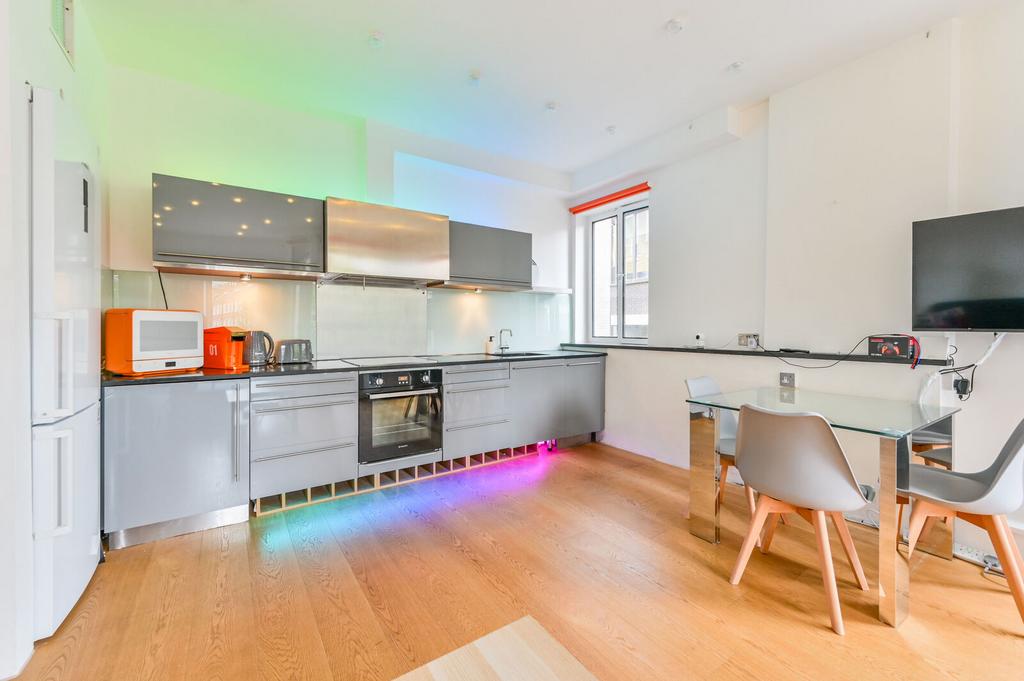 Open-plan living area, open plan living
