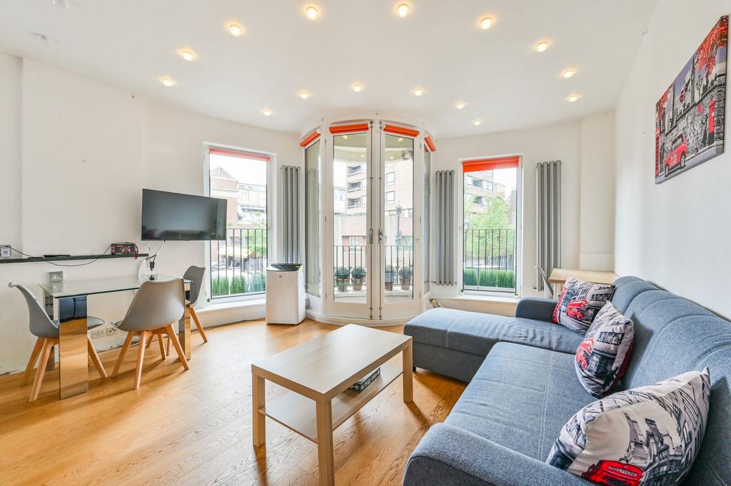 Open-plan living area, open plan living