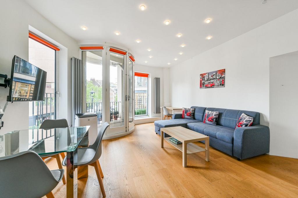 Open-plan living area, open plan living