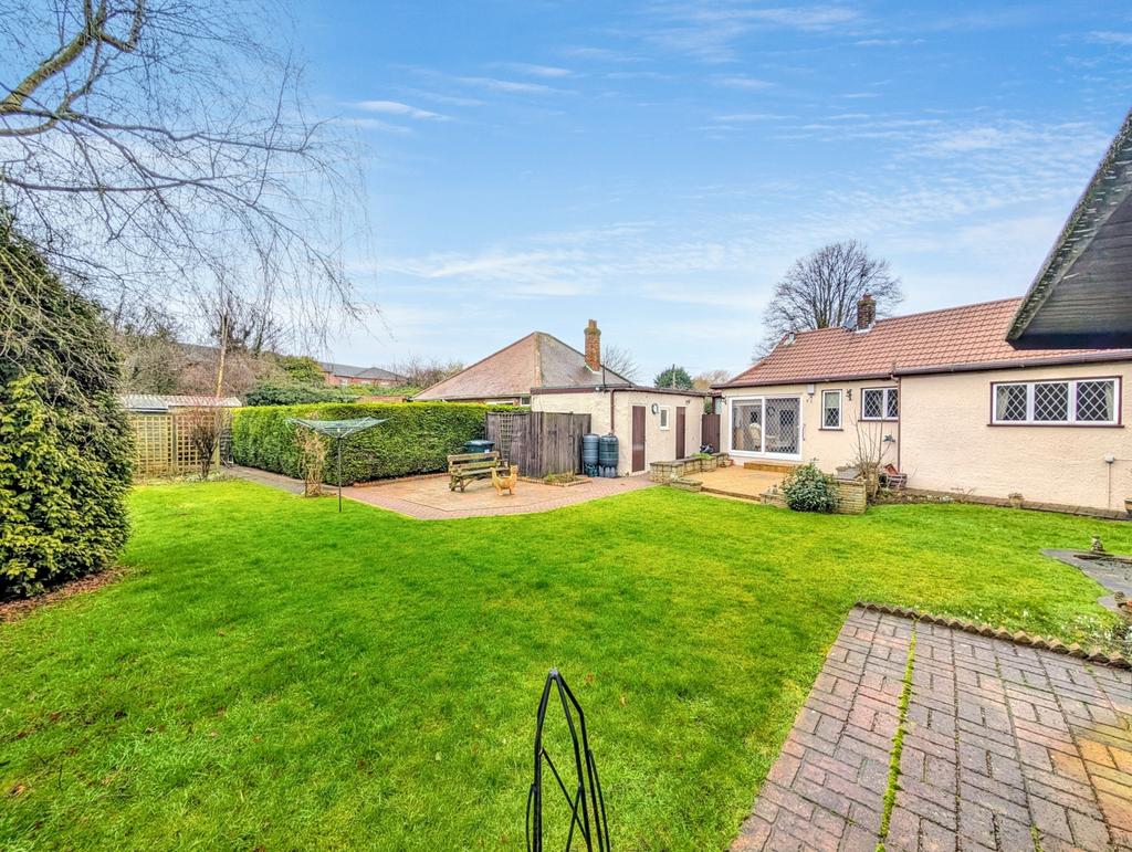 Rear garden