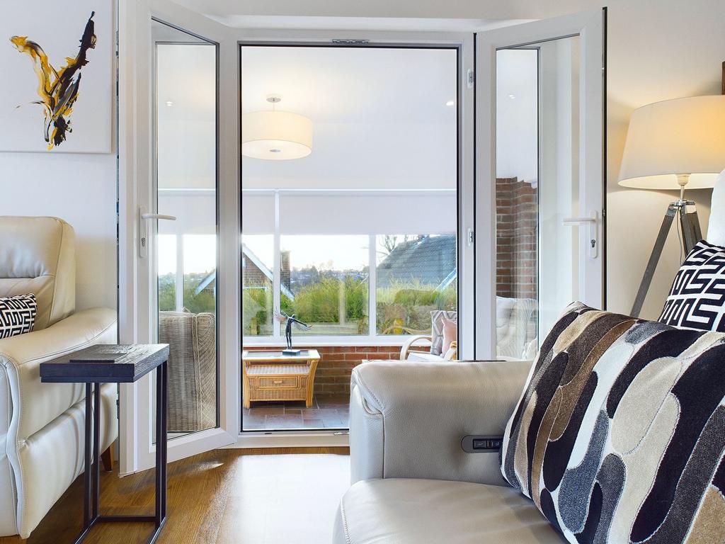 Doors to Sun Room