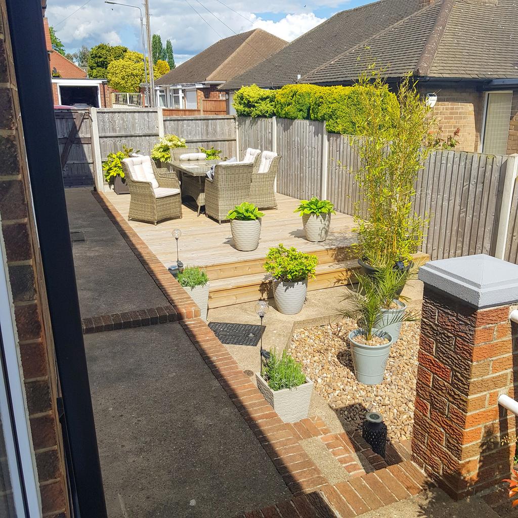 Decked Patio (Vendor Provided)