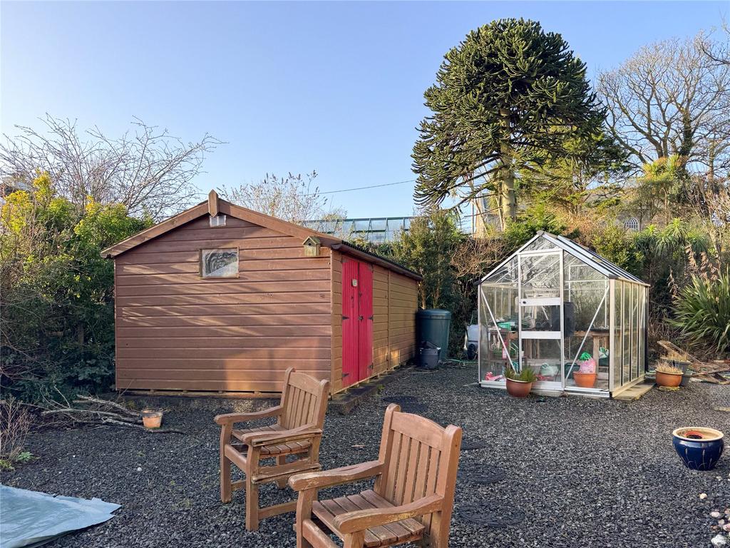 Shed and Greenhouse