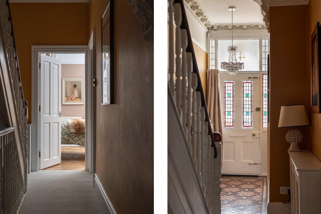 Landing and Hall