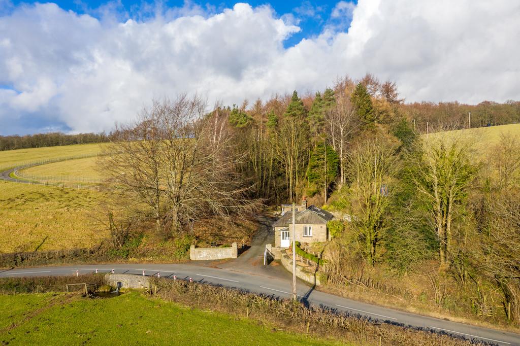 Drone Shot over Ridding Lodge