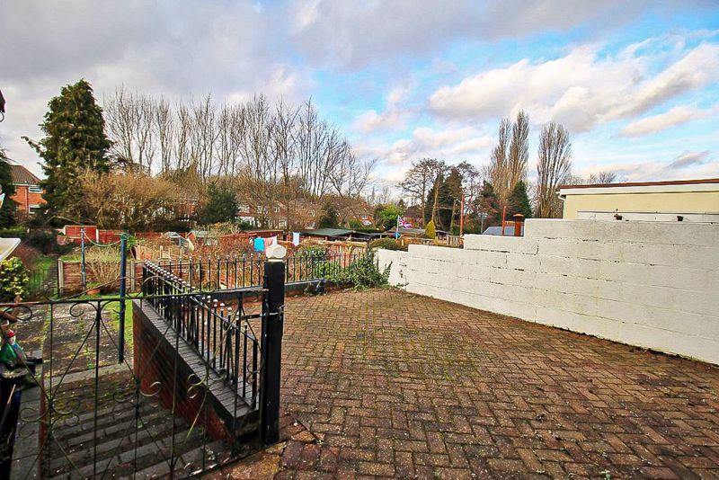 Rear garden
