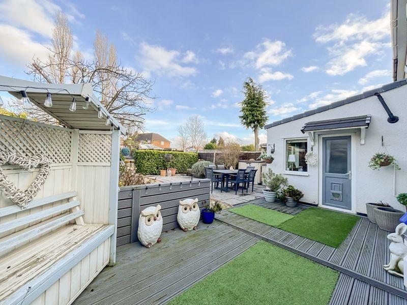 Rear garden