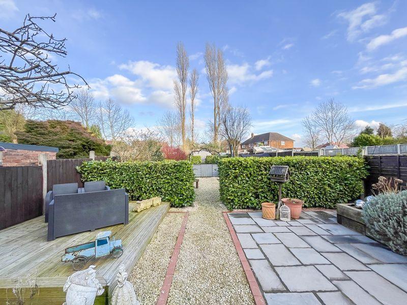 Rear garden