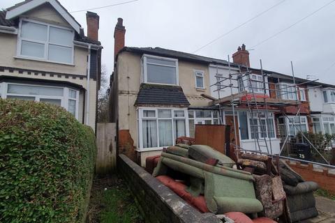 3 bedroom end of terrace house for sale, 27 Low Wood Road, Erdington, Birmingham, West Midlands, B23 6HE