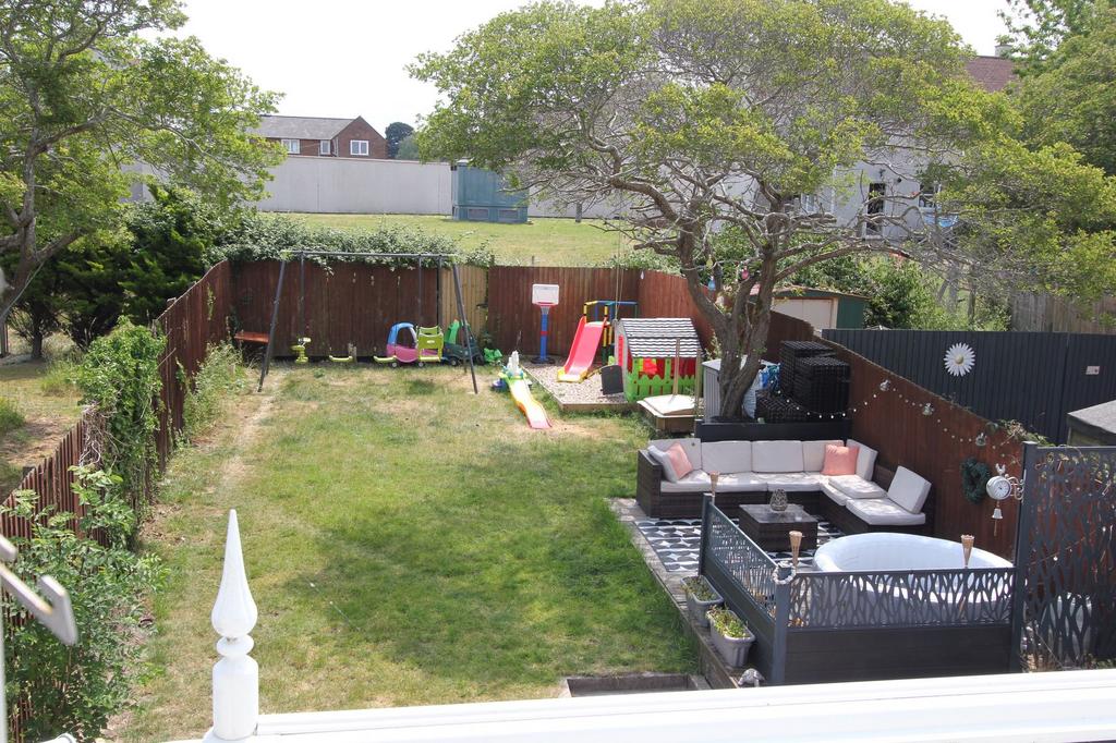 Rear garden