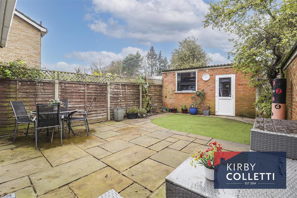 Rear garden