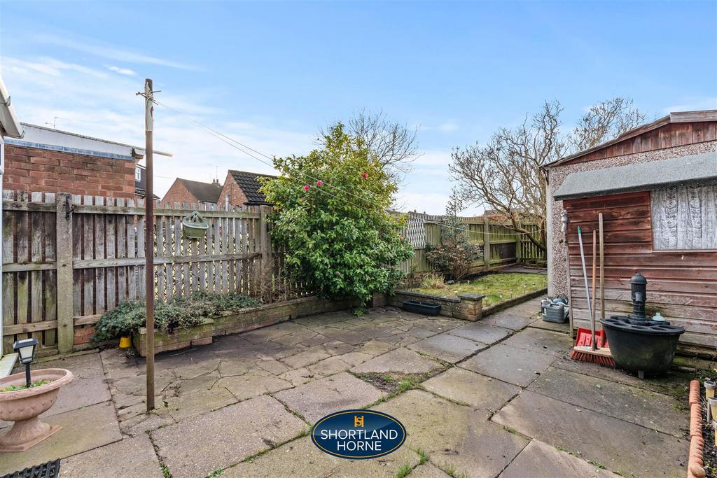 Rear garden