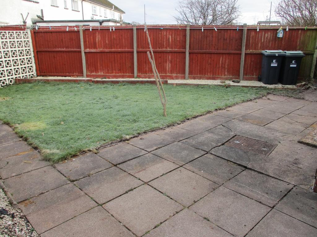 Rear garden