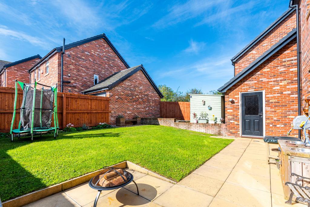 Rear garden