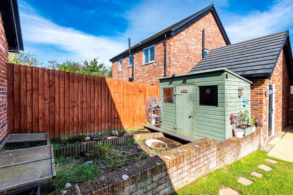 Rear garden