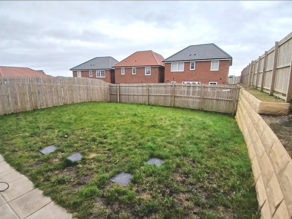 Rear garden