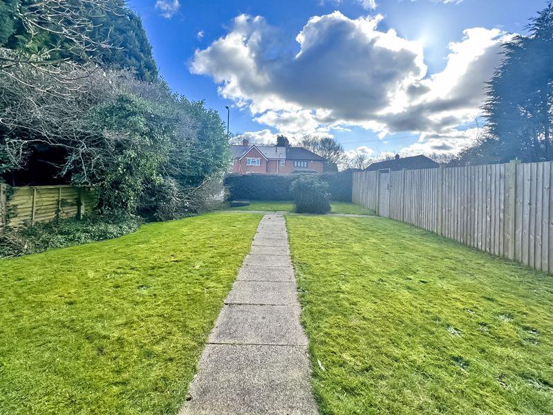 Rear garden