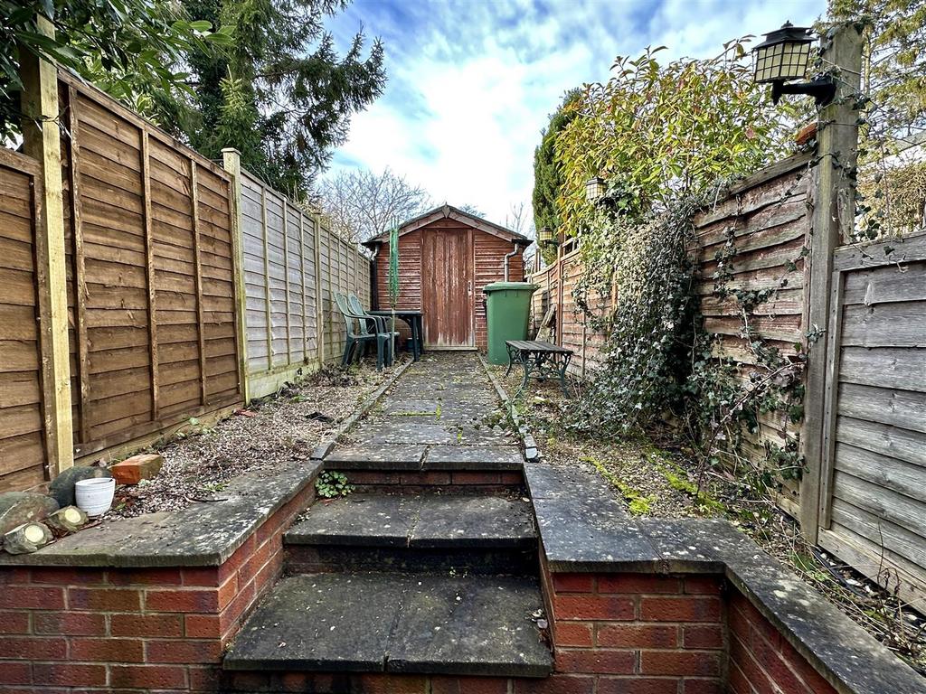 Rear garden