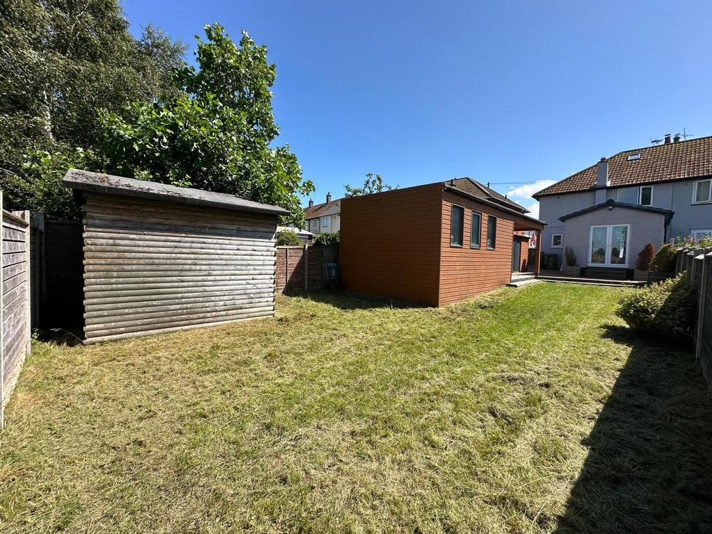 Rear garden