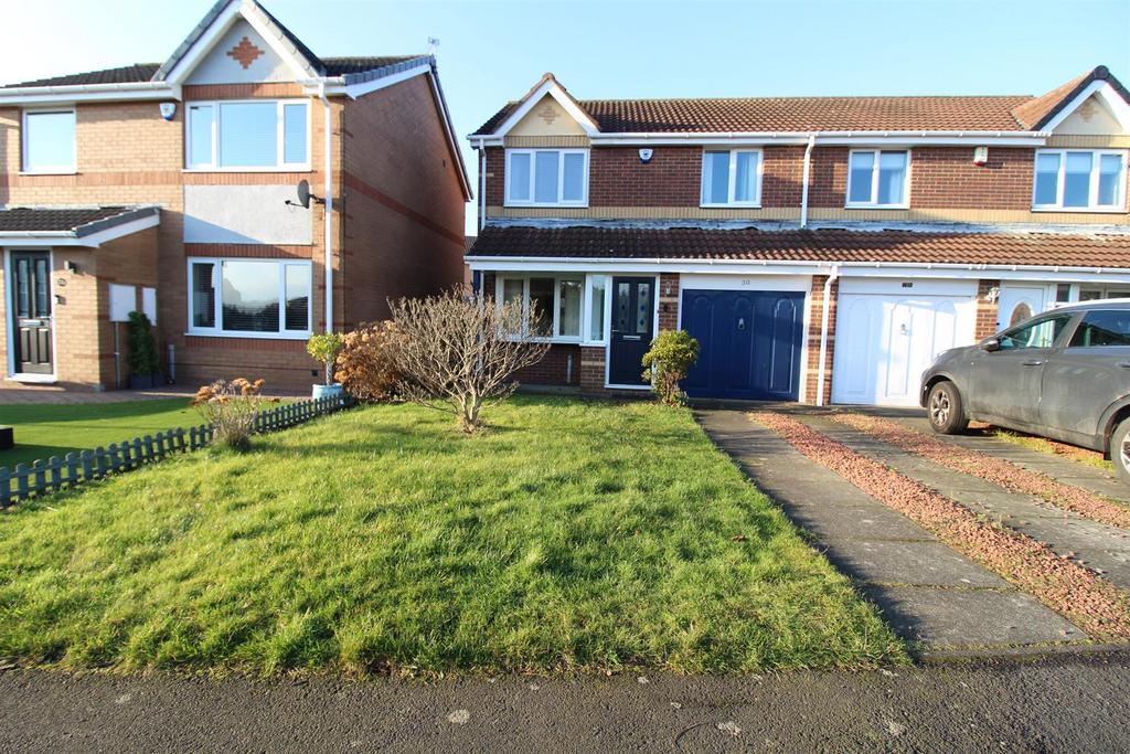 Lawn garden to front