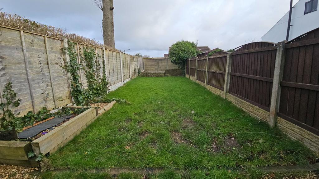 Rear garden