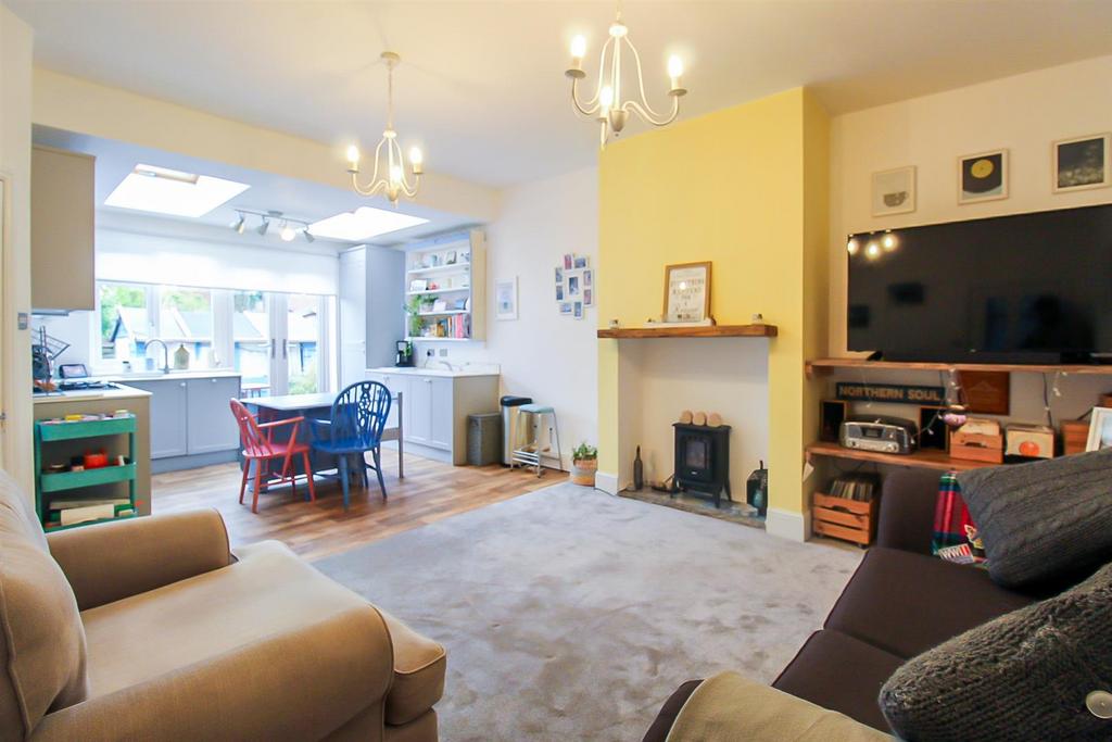 Open plan living kitchen