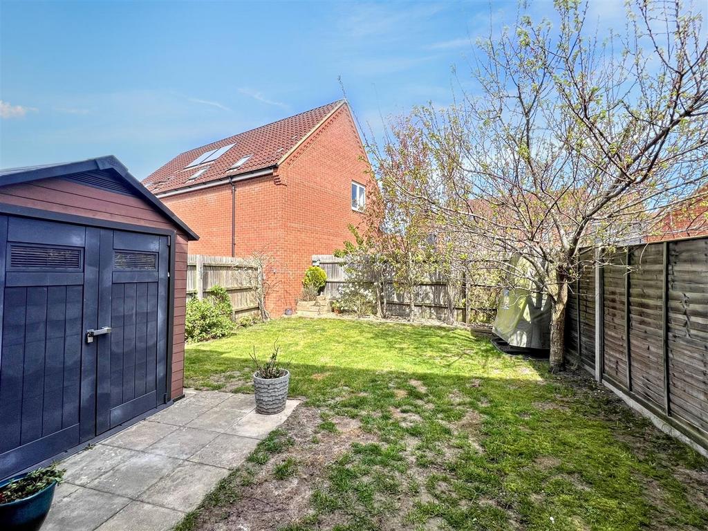 Rear garden