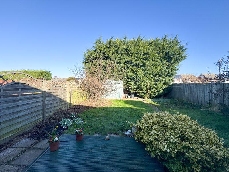 Rear garden