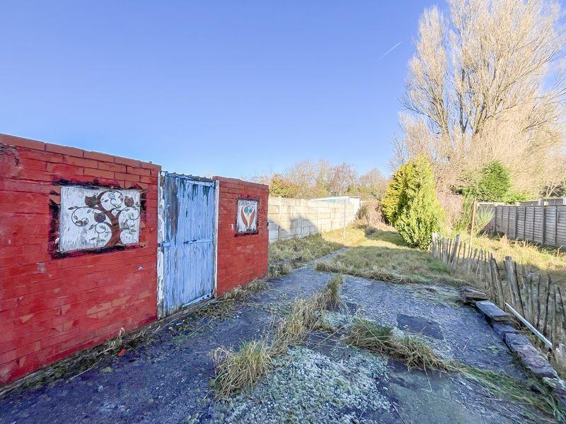 Rear garden
