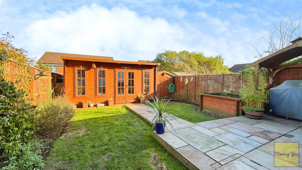 Rear garden