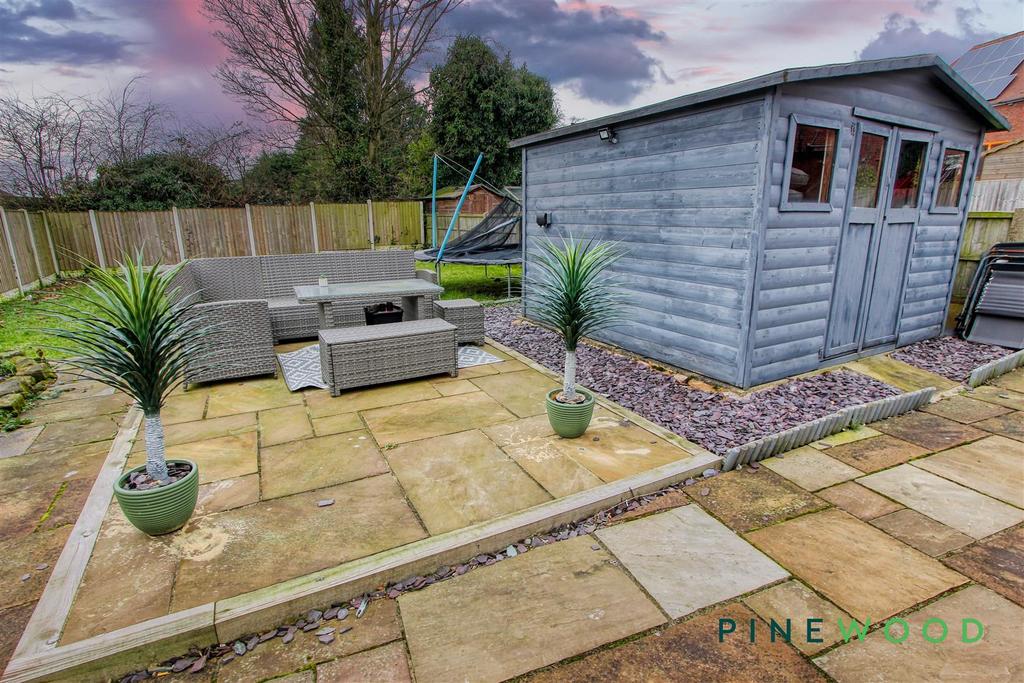 Rear garden