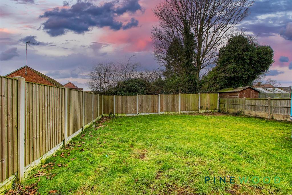 Rear garden