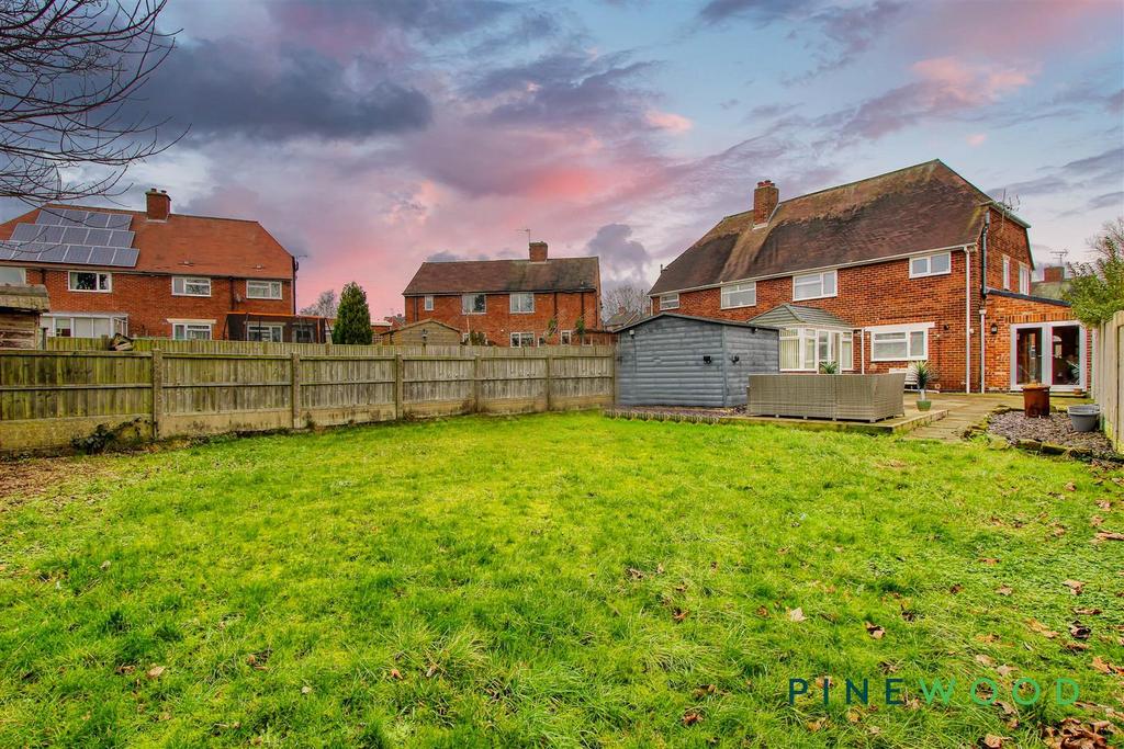 Rear garden