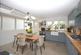 Extended kitchen/dining area