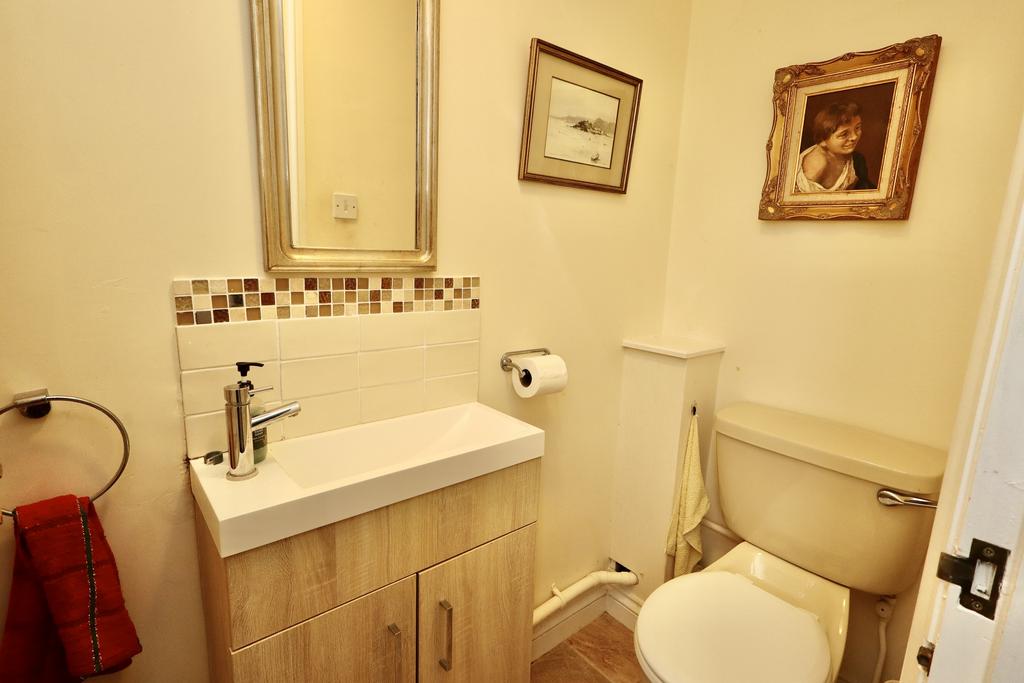 Ground floor cloakroom