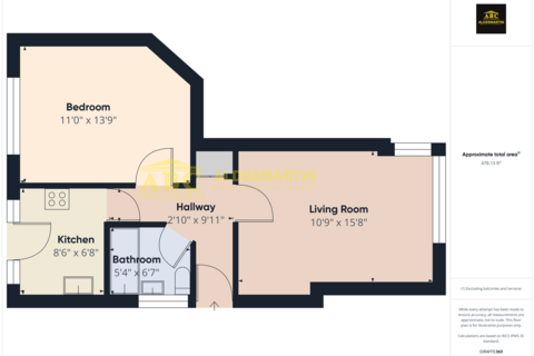 1 bedroom flat for sale, Highfield Avenue, London