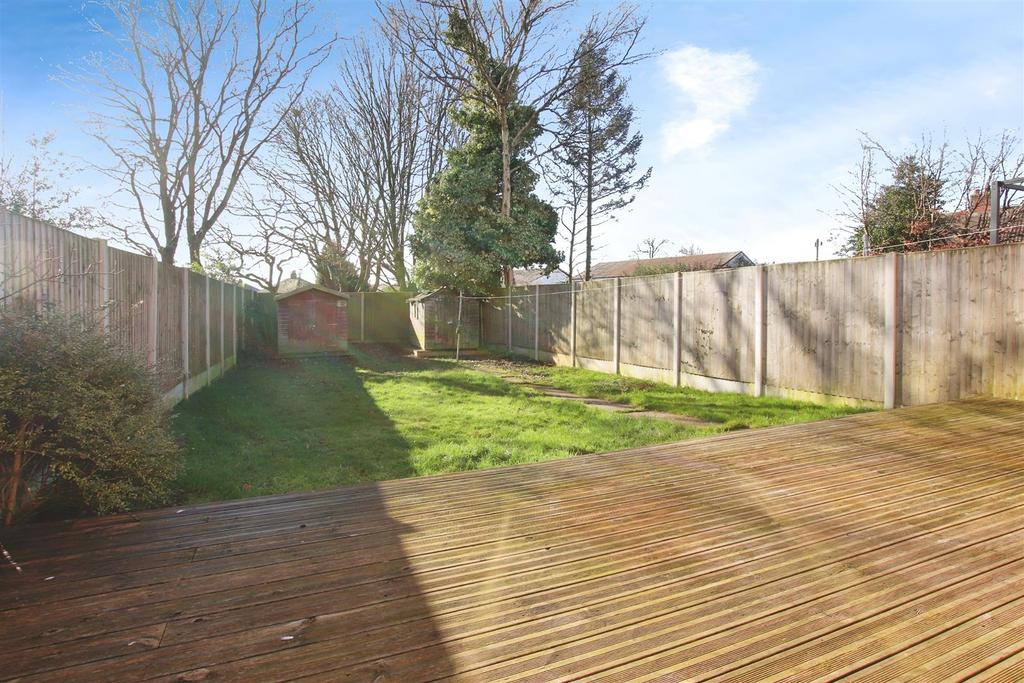 Enclosed rear garden