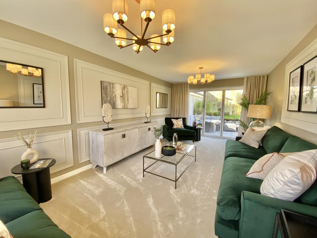 Sitting Room with Bi Folds (Show Home)