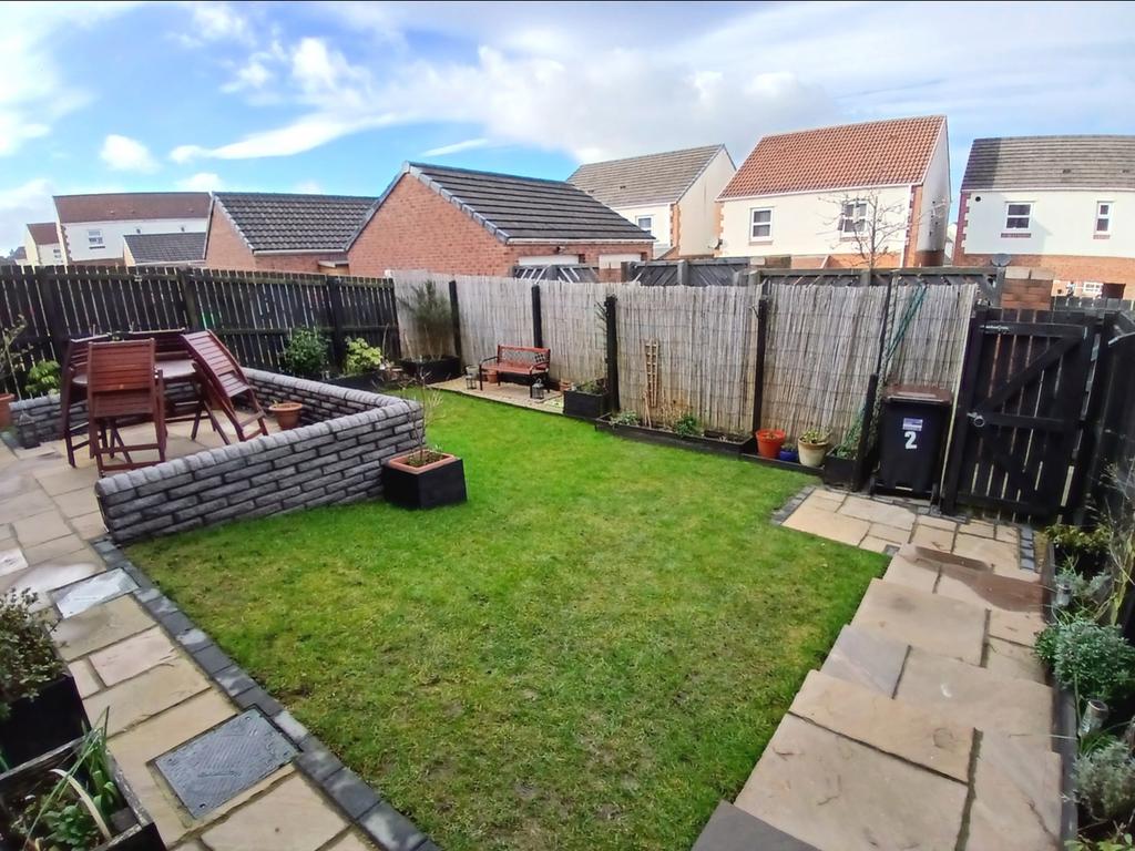 Rear garden