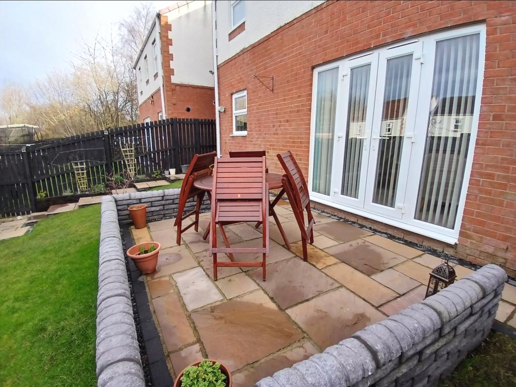 Rear garden