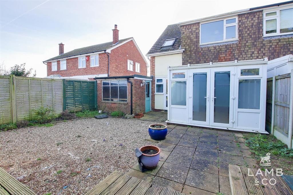 Outside rear