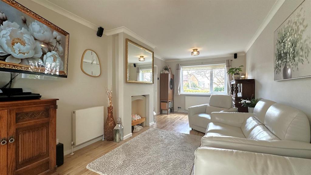 Living Room and Open Plan Conservatory