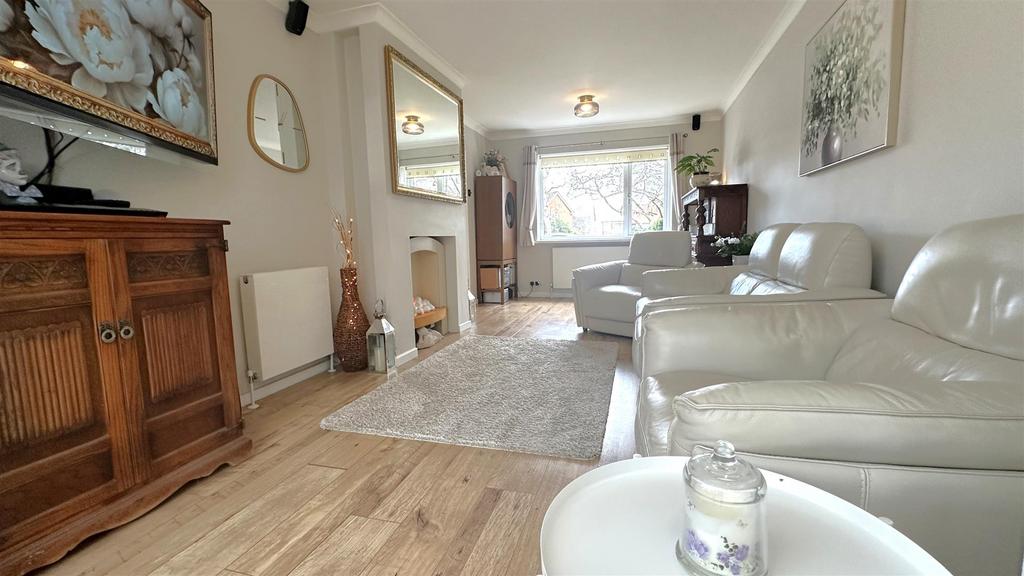 Living Room and Open Plan Conservatory