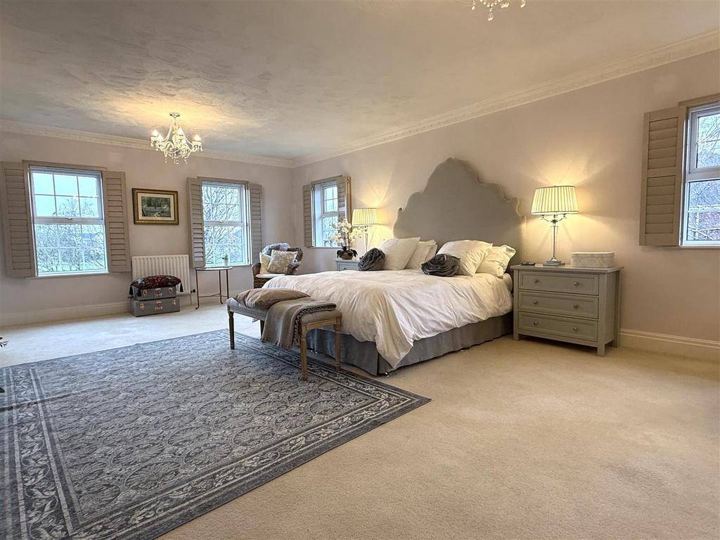 Master bedroom suite