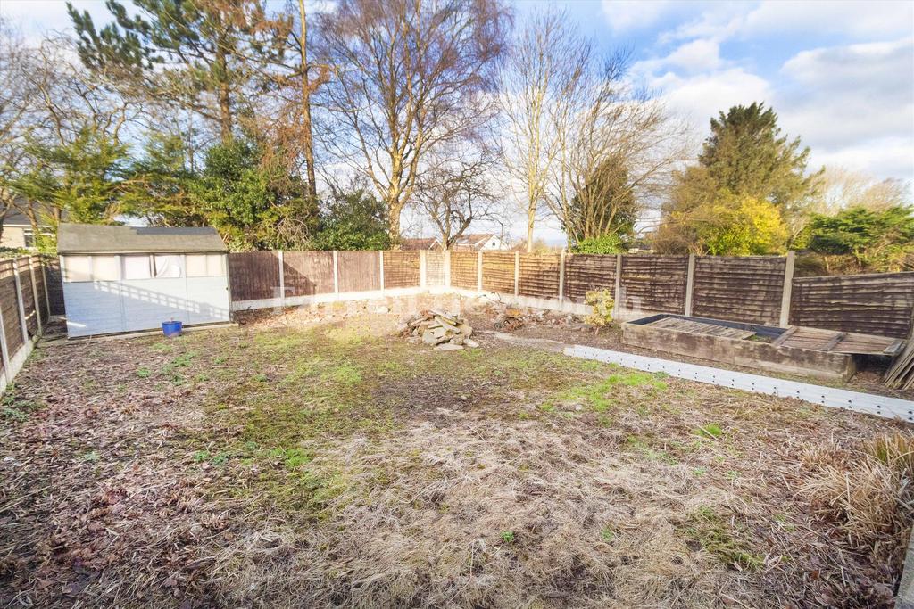 Rear garden