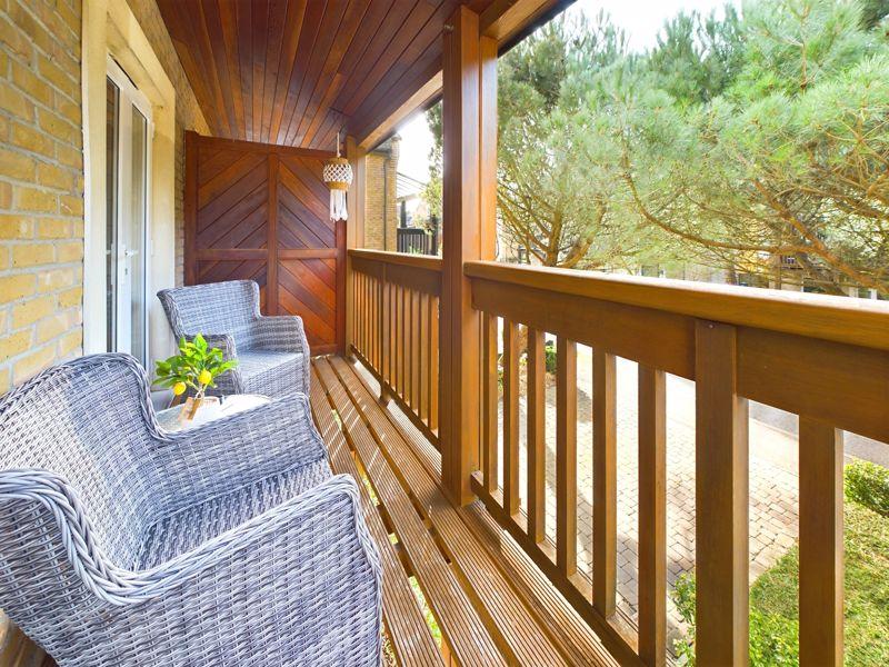 Delightful balcony