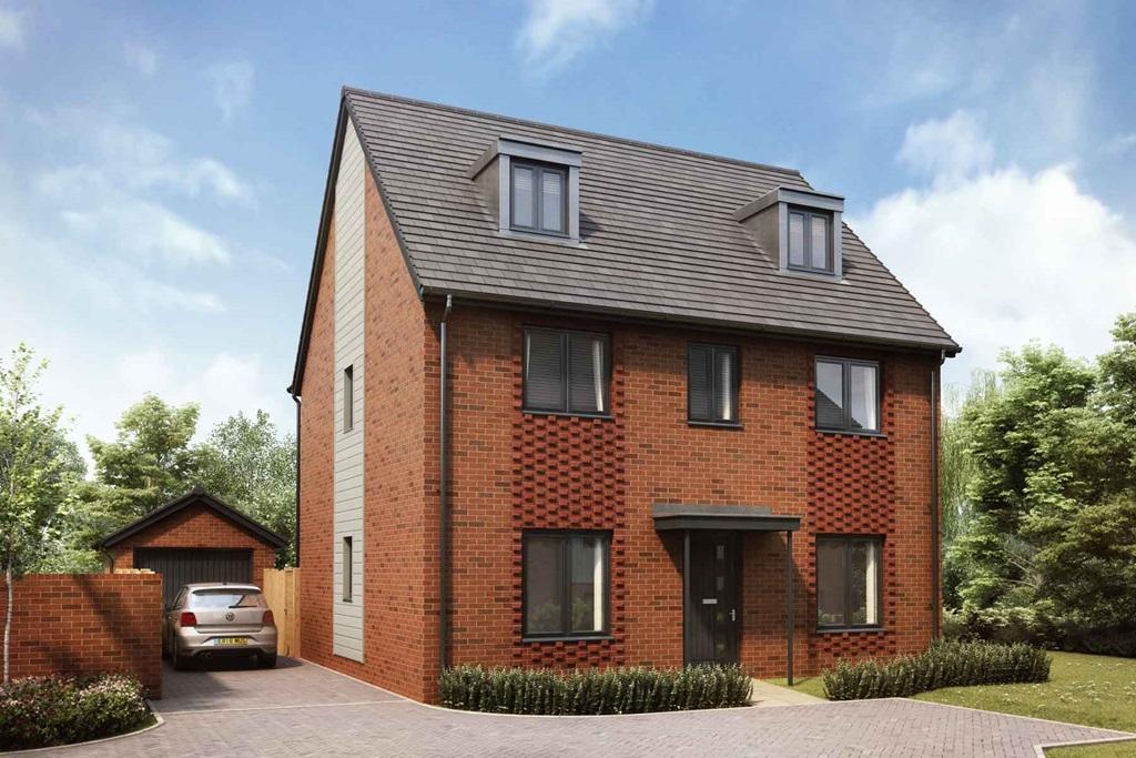 Artist's impression of a typical Felton home