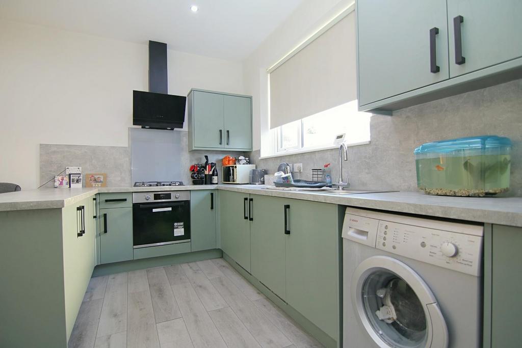 Flat a kitchen