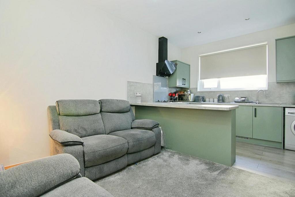 Flat a living room