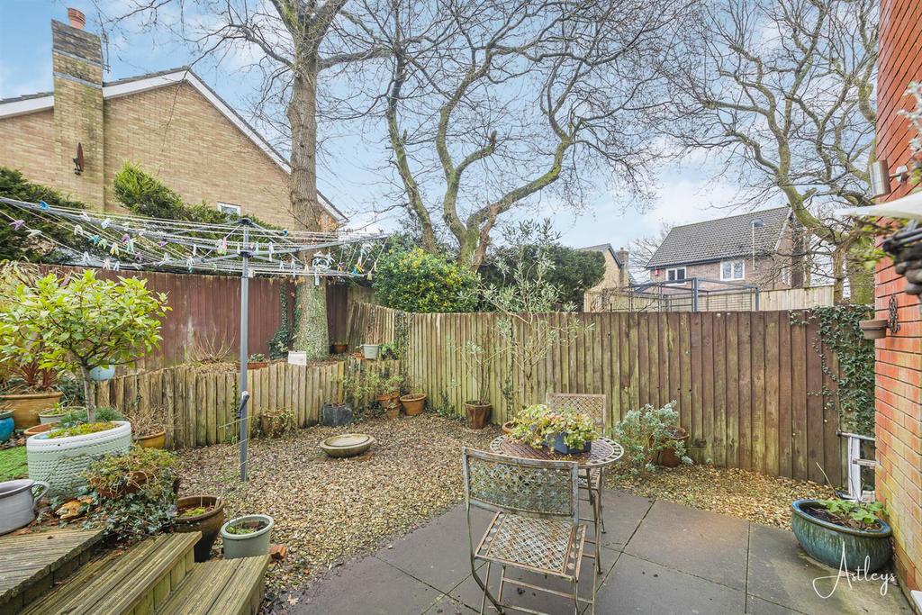 Rear garden